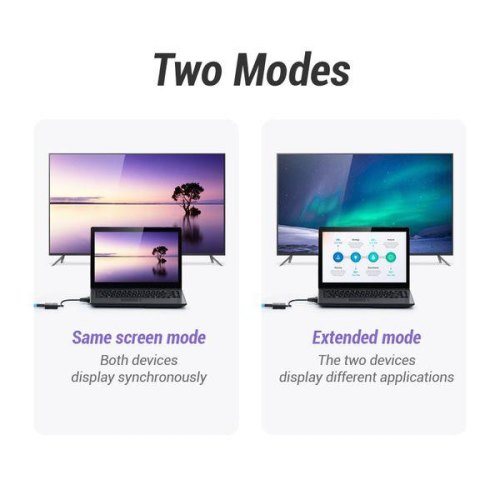 Адаптер Vention VGA-HDMI, 0.2 m, зі звуком та живленням (ACEB0)