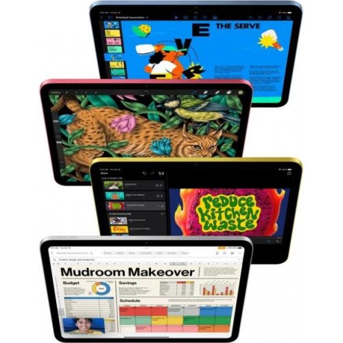 Apple iPad 10.9 2022 Wi-Fi 64GB Silver (MPQ03)