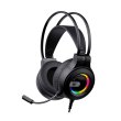 Гарнітура ігрова дротова, HAVIT HV-H2040d RGB black (27883)