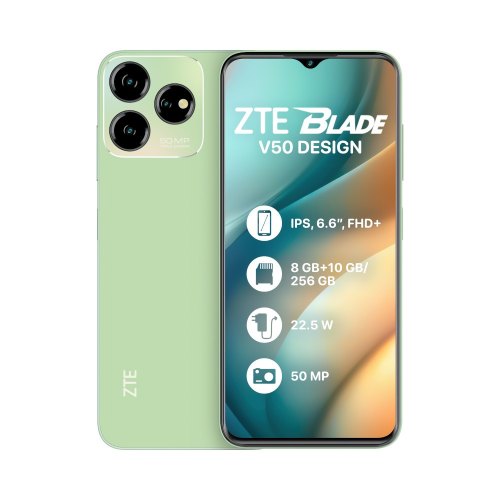 Смартфон ZTE BLADE V50 Design 8/256GB Green