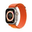 Смарт годинник Apple Watch Ultra 49mm Titanium Case with Orange Alpine Loop - Medium (MQEU3/MQFL3) **