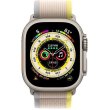 Смарт годинник Apple Watch Ultra 49mm Titanium Case with Yellow/Beige Trail Loop - S/M (MNHD3/MNHK3) **