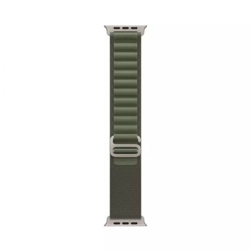 Смарт годинник Apple Watch Ultra 49mm Titanium Case with Green Alpine Loop - Medium (MQEW3/MQFN3) **