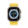 Смарт годинник Apple Watch Ultra 49mm Titanium Case with Yellow Ocean Band (MNH93/MNHG3) **