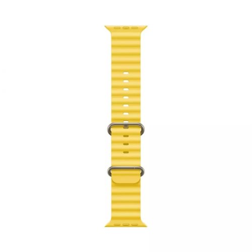 Смарт годинник Apple Watch Ultra 49mm Titanium Case with Yellow Ocean Band (MNH93/MNHG3) **