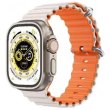 Ремінець Gear4 для Apple Watch 38/40/41MM White/Orange
