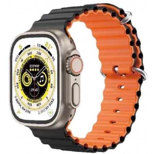 Ремінець Gear4 для Apple Watch 42/44/45MM Black/Orange
