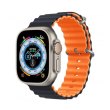 Ремінець Gear4 для Apple Watch 42/44/45MM Midnight Blue/Orange