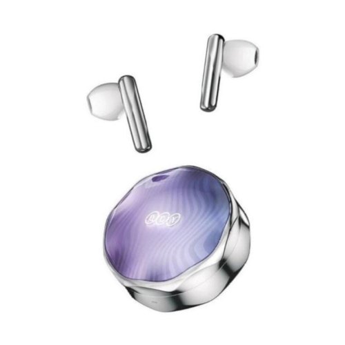 Навушники QCY T21 FairyBuds TWS Silver