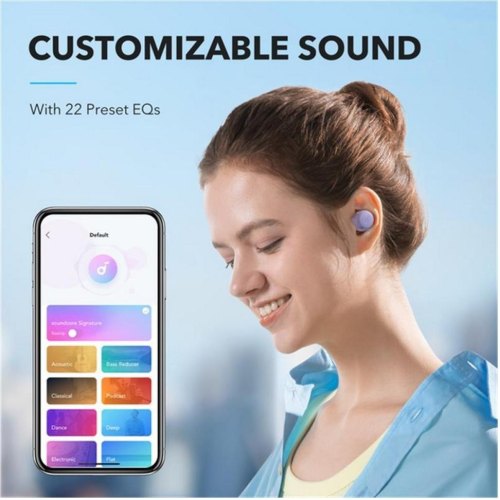 Навушники TWS ANKER SoundСore A25i Purple