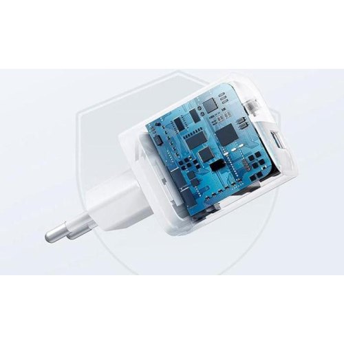 Мережевий зарядний пристрій ANKER PowerPort 323 - 33W Dual-Port USB-C White