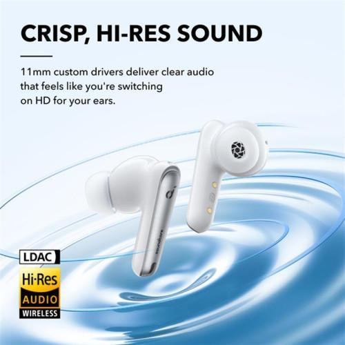 Навушники TWS ANKER SoundСore Liberty 4 NC Clear White