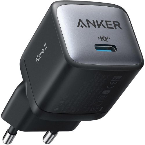 Мережевий зарядний пристрій ANKER PowerPort 713 Nano II - 45W USB-C GaN Black