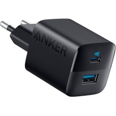 Мережевий зарядний пристрій ANKER PowerPort 323 - 33W Dual-Port USB-C Black