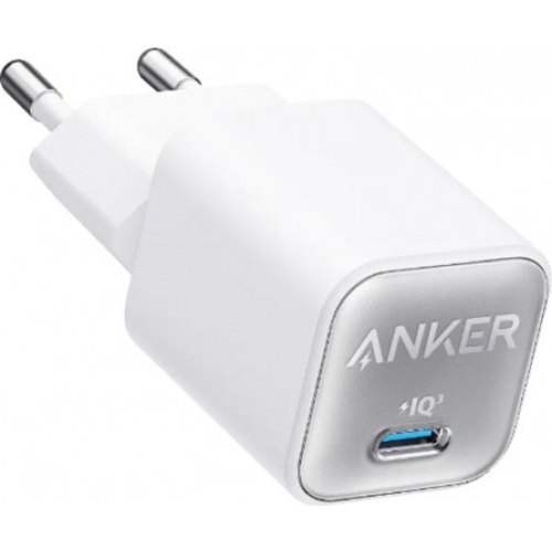 Мережевий зарядний пристрій ANKER PowerPort 511 Nano III - 30W USB-C White