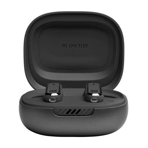 Навушники бездротові, JBL Live Flex Black (JBLLIVEFLEXBLK)
