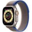 Apple Watch Ultra GPS + Cellular 49mm Titanium Case with Blue/Gray Trail Loop - S/M **