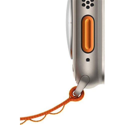 Apple Watch Ultra GPS + Cellular 49mm Titanium Case with Yellow Ocean Band **