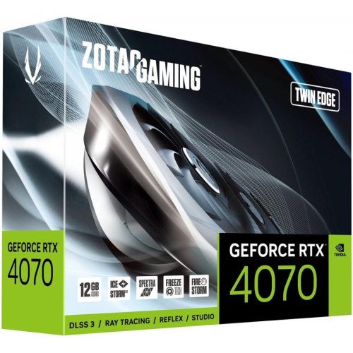 Відеокарта ZOTAC GeForce RTX 4070 12GB GDDR6X Twin Edge