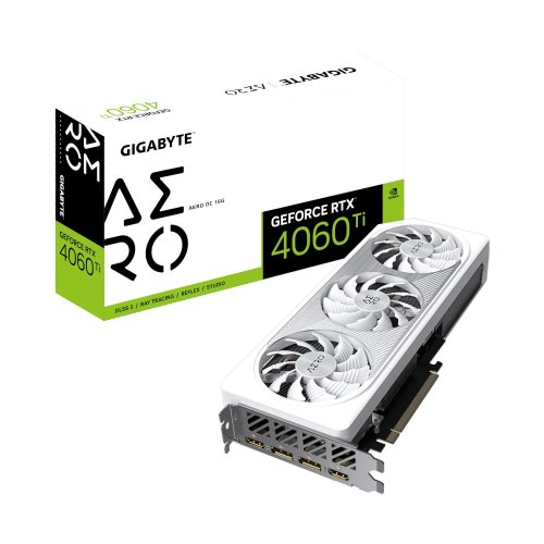 Відеокарта GIGABYTE GeForce RTX 4060 Ti 16GB GDDR6X AERO