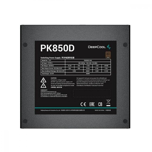 Блок живлення DeepCool PK850D (R-PK850D-FA0B-EU) 850W