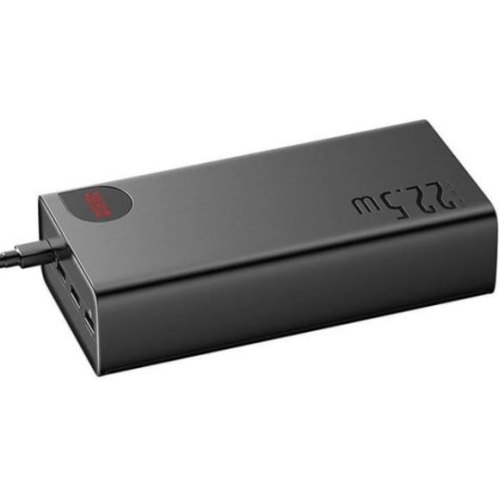 Зовнішній акумулятор Powerbank Baseus Adaman Digital Display 22.5W 40000mAh, Black