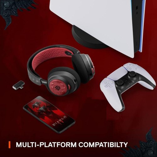 Гарнітура бездротова, SteelSeries Arctis Nova 7 Wireless, Diablo IV Edition (61555)