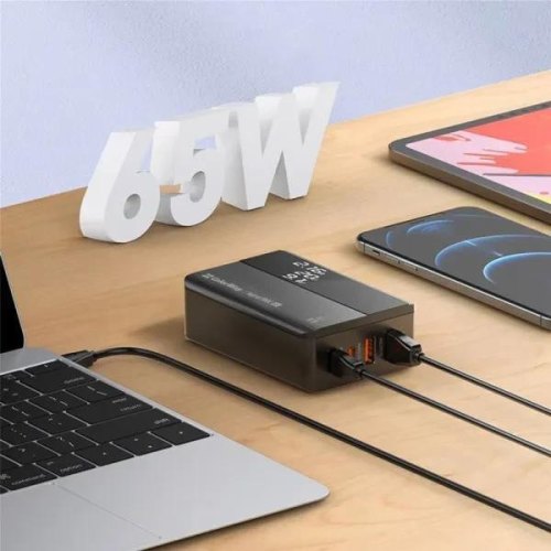 МЗП Colorway Power Delivery (2USB-A + 2USB TYPE-C) (65W) Black