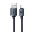 Кабель Baseus Crystal Shine Series Fast Charging Data Cable USB to type-C 100W 2.0m Black