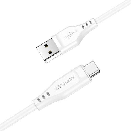Acefast C3-04 USB-A to USB-C 1.2m White (AFC3-04W)