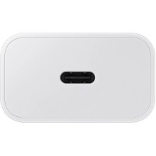 Мережевий зарядний пристрiй Samsung EP-T2510XWEGEU 25W Travel Adapter + Power Delivery (Type-C + Type-C cable), White