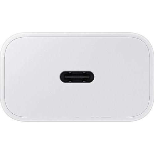 Мережевий зарядний пристрiй Samsung EP-T2510XWEGEU 25W Travel Adapter + Power Delivery (Type-C + Type-C cable), White