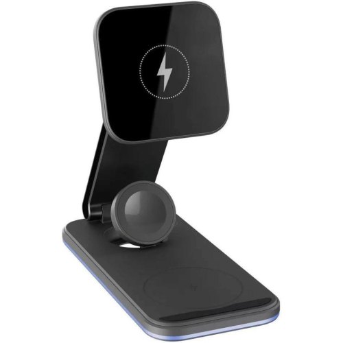 Бездротовий зарядний пристрій Proove Energy Fold 3 in 1 Black