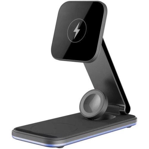 Бездротовий зарядний пристрій Proove Energy Fold 3 in 1 Black