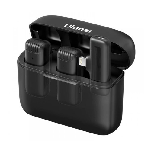 Бездротова мікрофонна система Ulanzi Vijim J12 Wireless Lavalier Microphone System (Lightning Apple interface ) (UV-2885 J12)