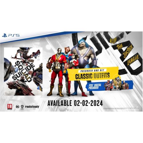 Гра консольна PS5 Suicide Squad: Kill the Justice League, BD диск