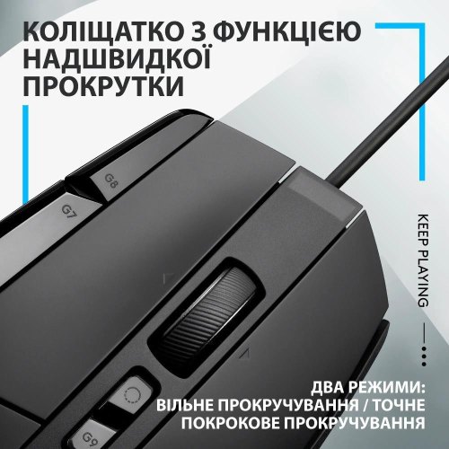 Ігрова дротова миша LOGITECH G502 X (L910-006138)