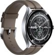 Смарт-годинник Xiaomi Watch 2 Pro Bluetooth Silver Case with Brown Leather Strap (BHR7216GL)