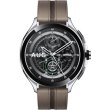 Смарт-годинник Xiaomi Watch 2 Pro Bluetooth Silver Case with Brown Leather Strap (BHR7216GL)