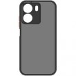 Чохол MAKE Xiaomi Redmi 13C/Poco C65 Frame (Matte PC+TPU) Black
