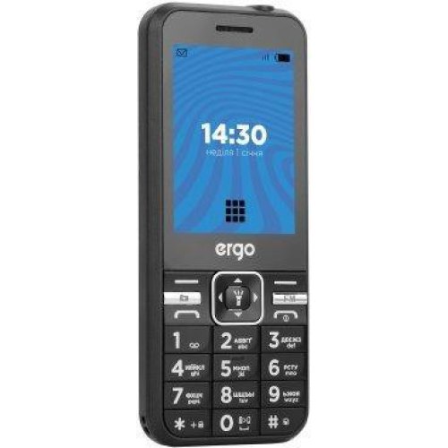Мобільний телефон ERGO E282 Dual Sim Black