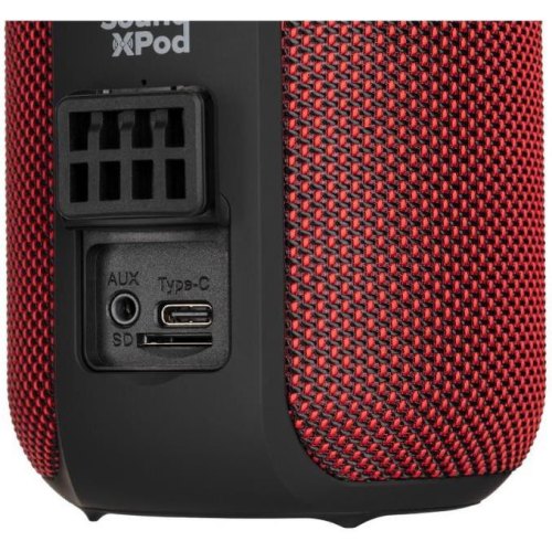 Портативна колонка 2E SoundXPod TWS, MP3, Wireless, Waterproof Red