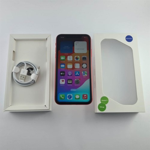 Смартфон Apple iPhone 11 128 GB Red USED **