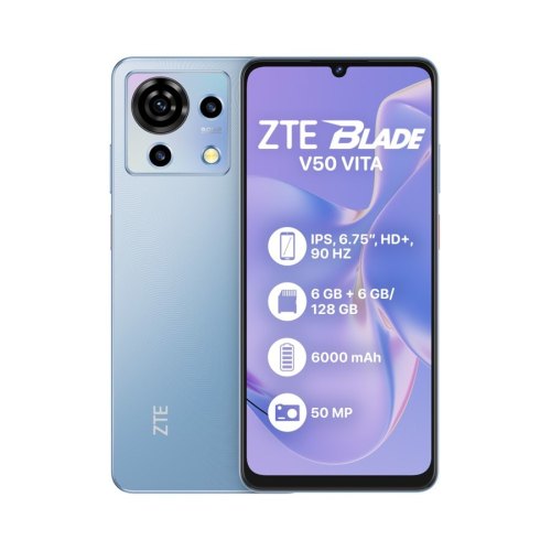 Смартфон ZTE Blade V50 Vita 6/128GB Blue