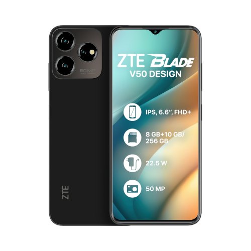 Смартфон ZTE BLADE V50 Design 8/256GB Black