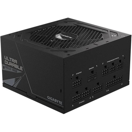 Блок живлення, 850W, Gigabyte, ATX3.0, 120мм, КПД 90%, активна PFC, 150 x 140 x 86 (GP-UD850GM PG5)