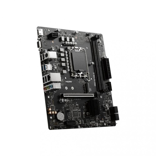 Материнcька плата MSI PRO H610M-E s1700 H610 2xDDR5 M.2 HDMI DSub mATX