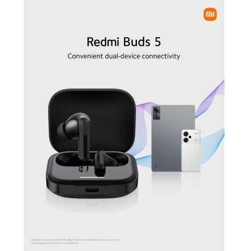 Бездротові навушники bluetooth Xiaomi Redmi Buds 5 (BHR7627GL) Black