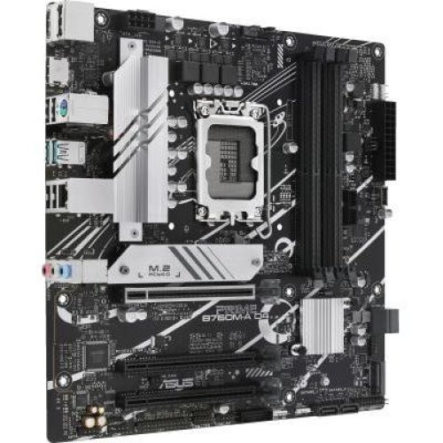 Материнcька плата ASUS PRIME B760M-A D4-CSM s1700 B760 4xDDR4 M.2 HDMI DP mATX CSM