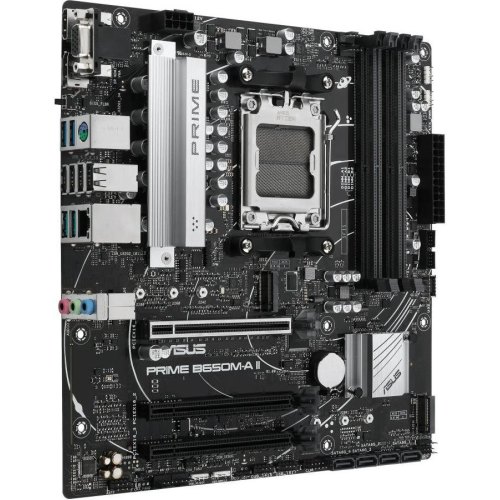 Материнcька плата ASUS PRIME B650M-A II-CSM sAM5 B650 4xDDR5 M.2 D-Sub HDMI DP mATX
